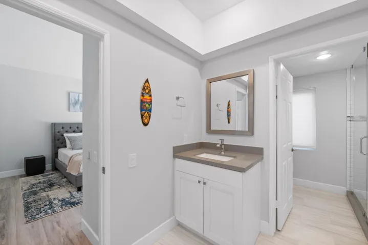 Porcelain Tiled Bathroom Floor