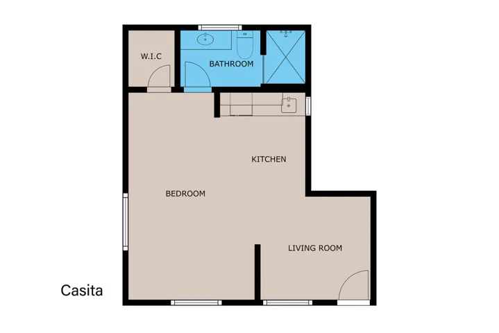 Floor Plan - Casita