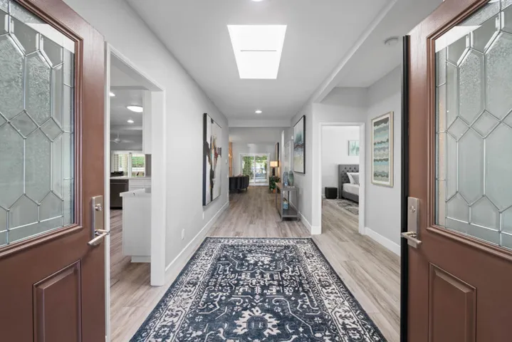 Beautiful ThermaTru Double Door Entry