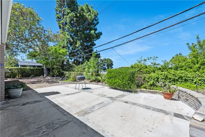 Back patio