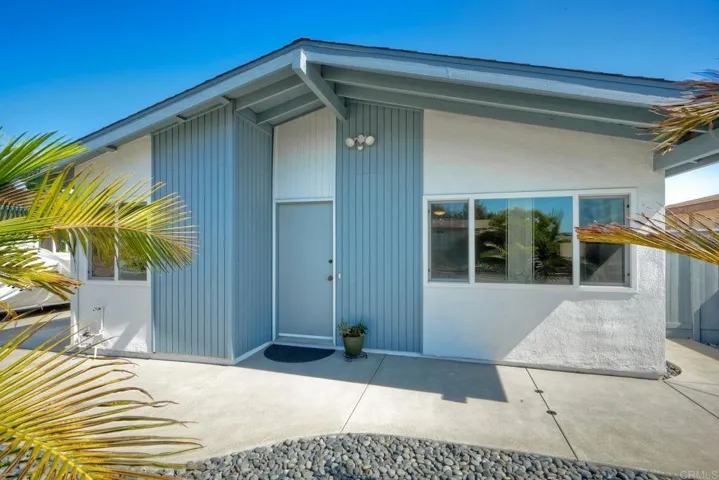 NEW CONCRETE SURROUNDS THE PROPERTY