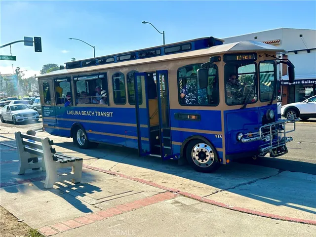 Enjoy the trolley service up and down the coast