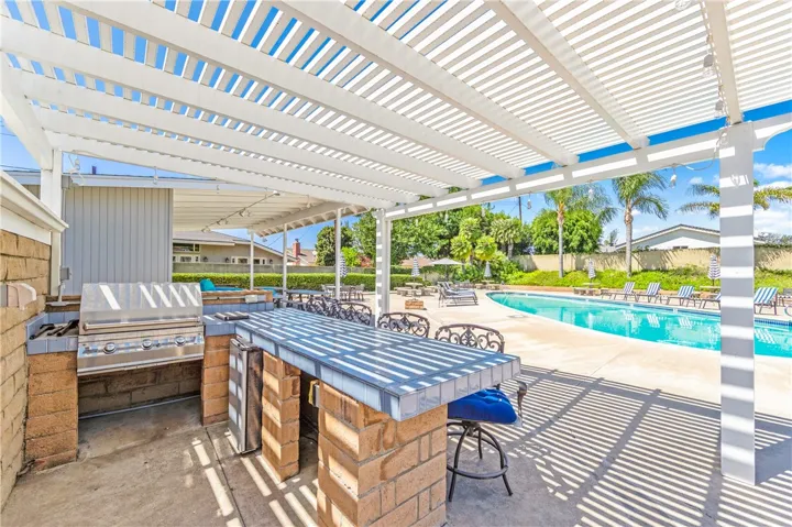 Community pool and BBQ Area