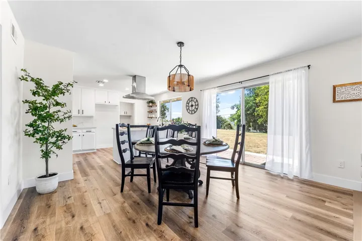 Dining area