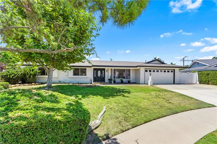 Tucked back at the curve of the tract with total privacy in the backyard.