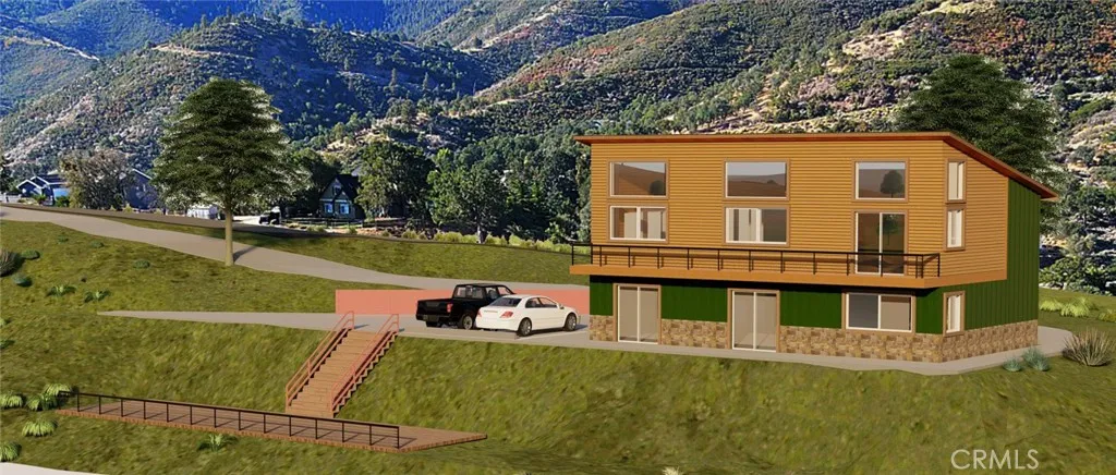 Artist rendering. Current plans include solar, Tesla Powerwall, home/vehicle charging station, tankless water heater and 2nd bedroom plumbed for kitchenette, stacked washer/dryer. 2nd story is Great Room Design. Windows everywhere, of course!!!!
