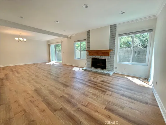 spacious living room