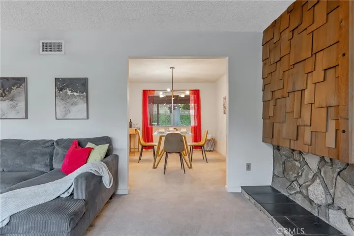 Living room into Dining Room