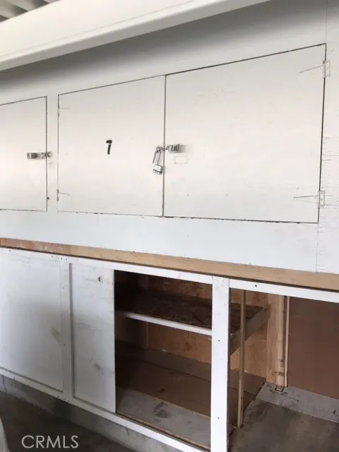 Carport storage 2 level cabinet