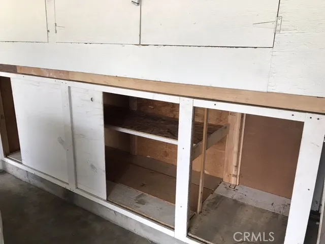 Carport storage 2 level cabinet