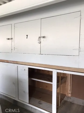 Carport storage 2 level cabinet