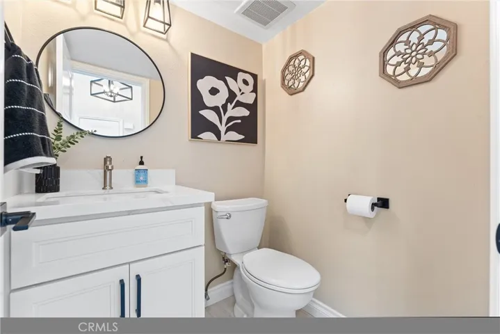 Downstairs half bath.