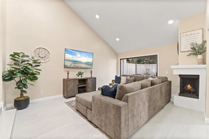 Easy care tile flooring.