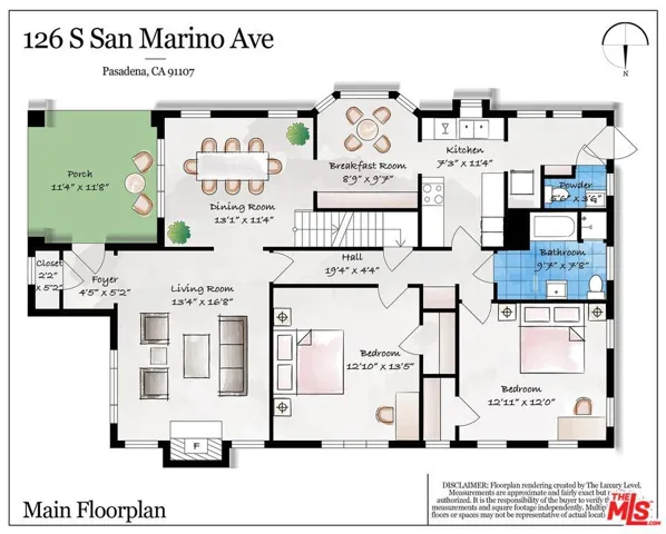 126 S San Marino Avenue, Pasadena, California 91107