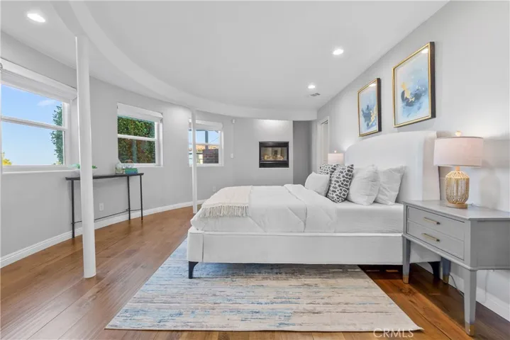 The elegant primary bedroom is a spacious suite where the Art Deco design​​‌​​​​‌​​‌‌​​‌​​​‌‌​​​‌​​‌‌​​‌‌​​‌‌​​​​ continues.