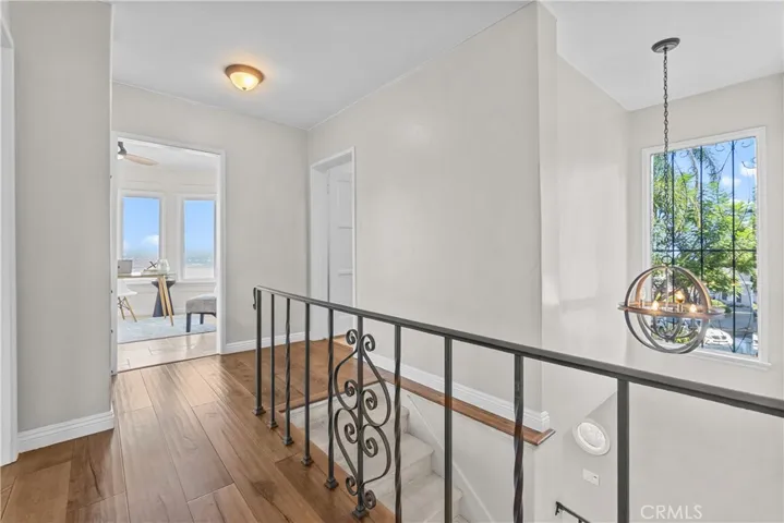The 2nd floor is a bright living space for the bedrooms in the home.