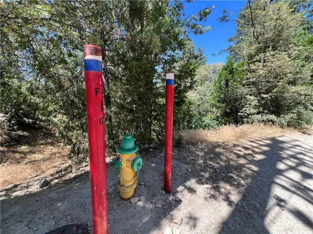 Water line running close to lot, approximately less than 20 feet away from lot line