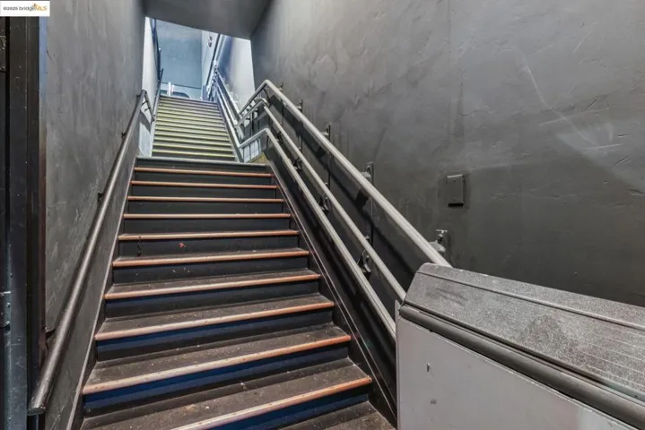 View of stairway