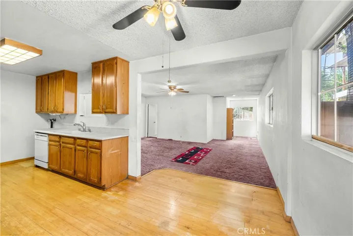 VIEW FROM KITCHEN TO FAMILY RROM