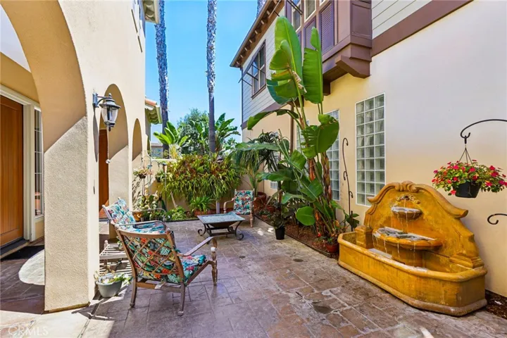 Courtyard with Fountain