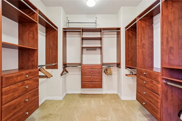 Primary Suite Walk-In Closet
