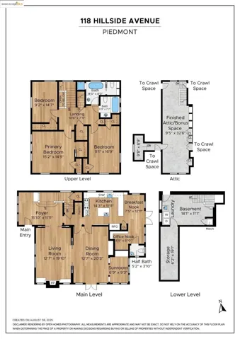118 Hillside Ave, Piedmont, California 94611