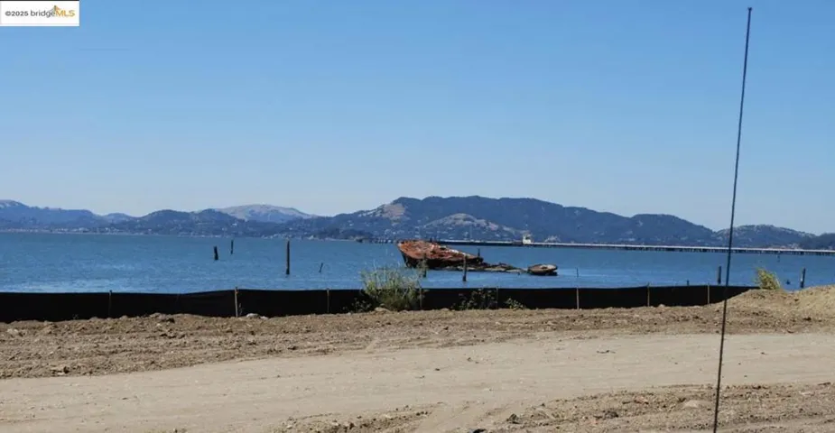 Water view with a mountain backdrop