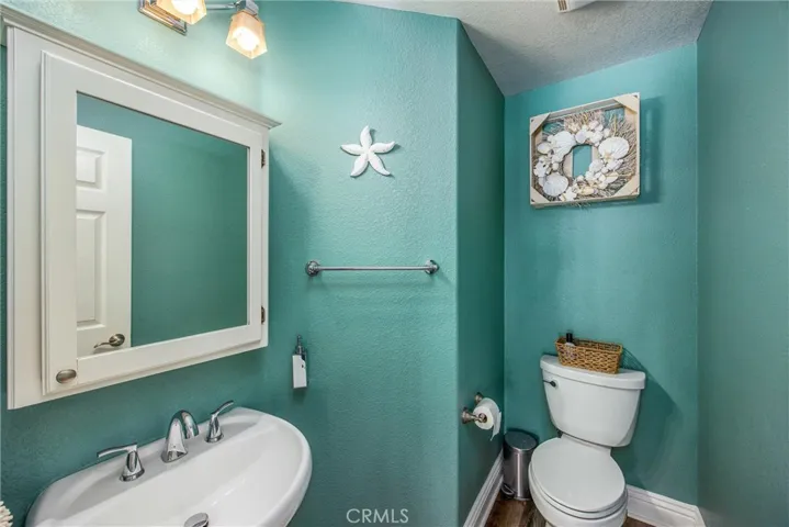 Downstairs powder bath