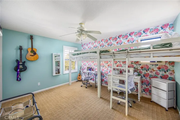 Bedroom 5 with built-in lofts
