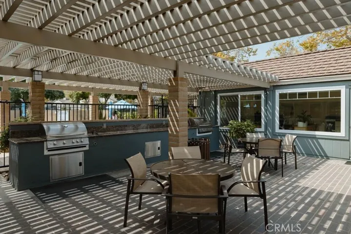 Community BBQ area