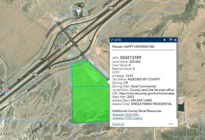 Aerial 12 Acres Rural Commercial