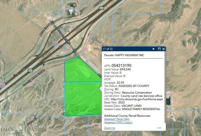 Aerial 32 Acres Resource Conservation