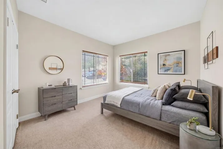 Room virtually staged