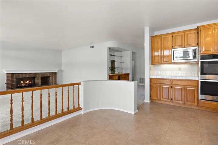 This sunny breakfast nook area is perfect for your morning coffee