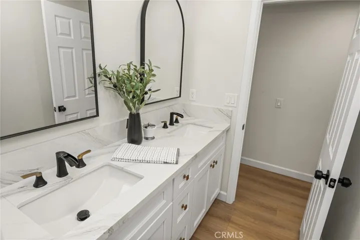 Beautifully updated hall bath upstairs.