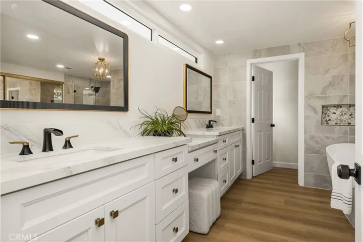 Plenty of storage and your own make up vanity