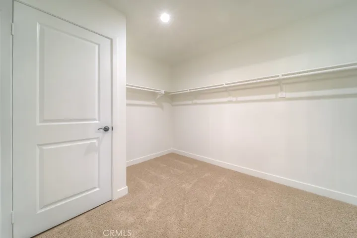 Large master walk-in closet!
