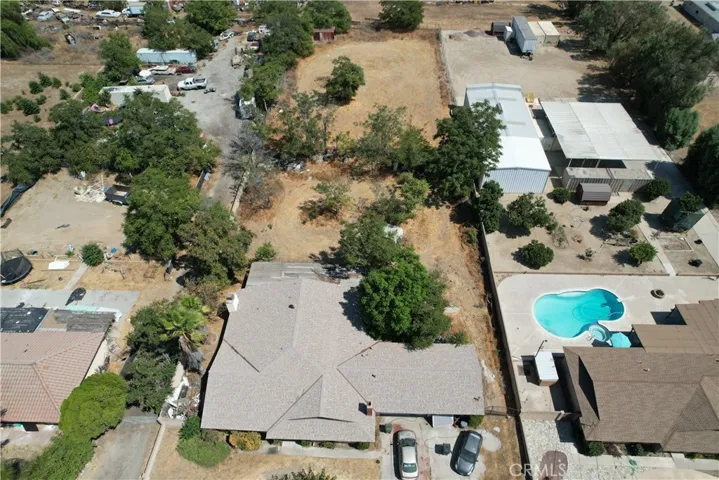 Aerial View of 9575 Locust, Fontana