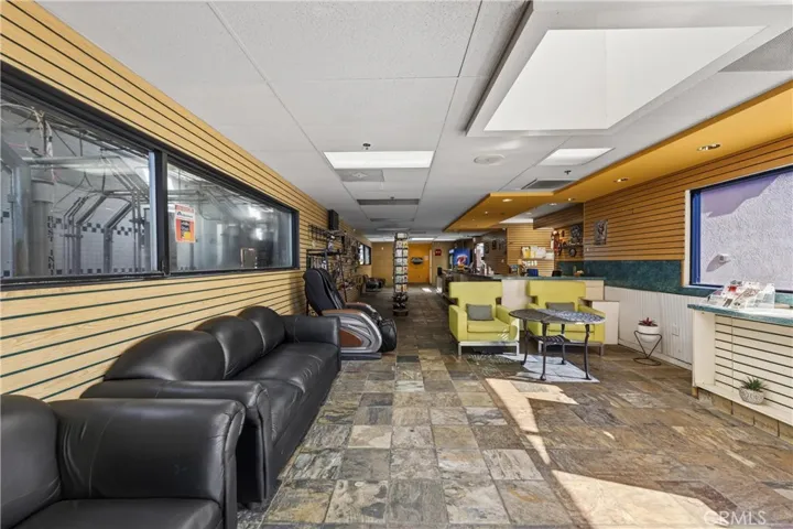 Waiting area or a dining area