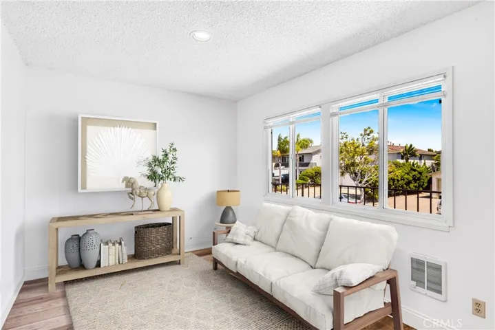 Virtually staged Family room