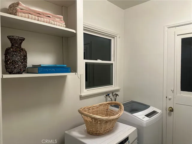 Laundry room with washer & dryer included