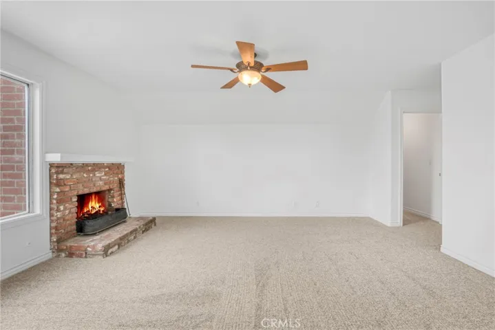 Primary bedroom has a fireplace!!