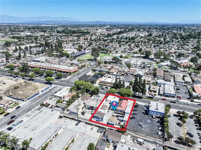 Aerial of property