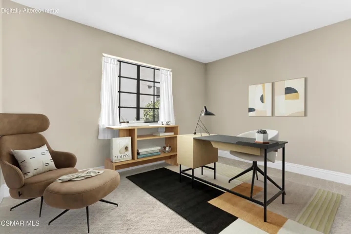 Office Virtually Staged