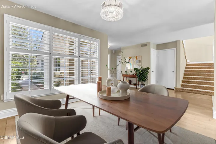 Dining Room Virtually Staged