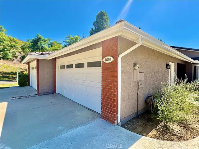 Front View 2 Car Garage