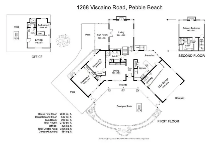 1268 Viscaino Road, Pebble Beach, California 93953