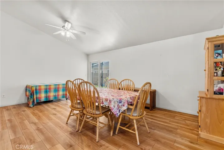 Dining Room with Slider to Patio