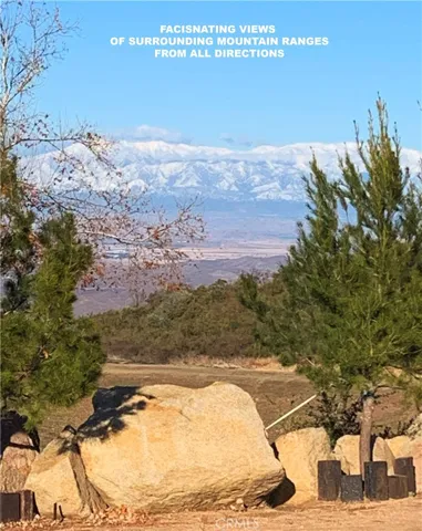Enjoy fabulous Mountain Range Views from all directions!