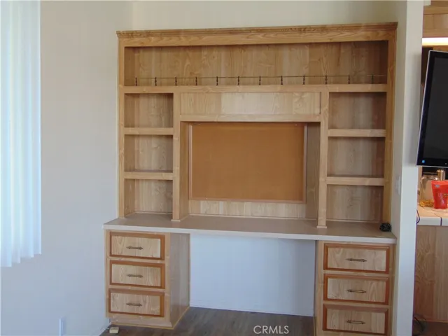 Living room office area